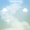 Softly Seraph (Single-Use Backdrop)